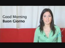 How to say good morning in italian - Italian word for Morning