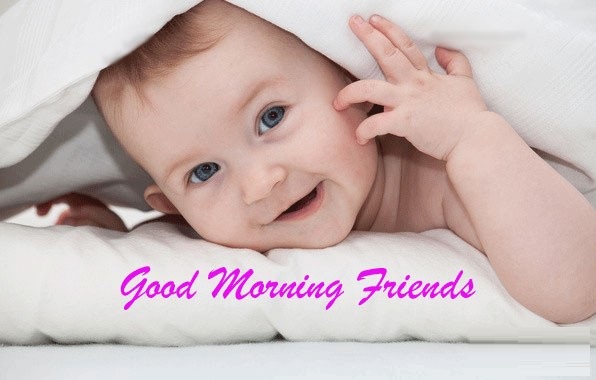 Cute good morning baby images pictures